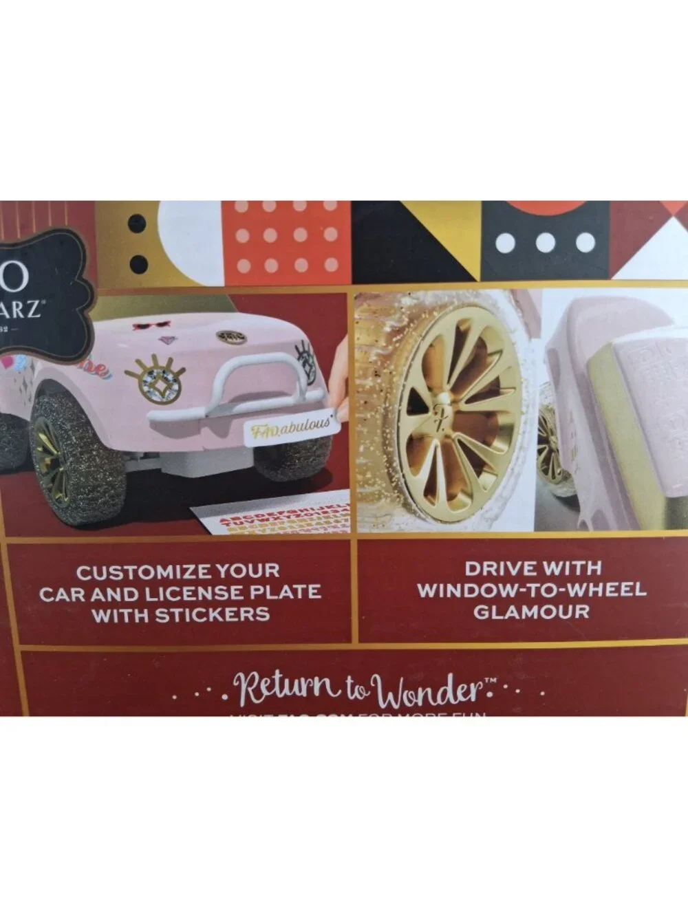 FAO Schwarz Melrose The SUV Remote Control Car Vanity Flair Set